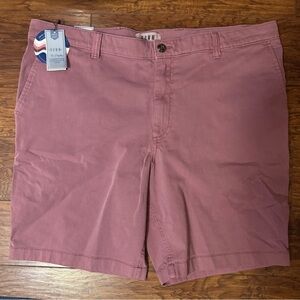 NWT ROWM Everyday Men's Dusty Rose Flat Front Shorts